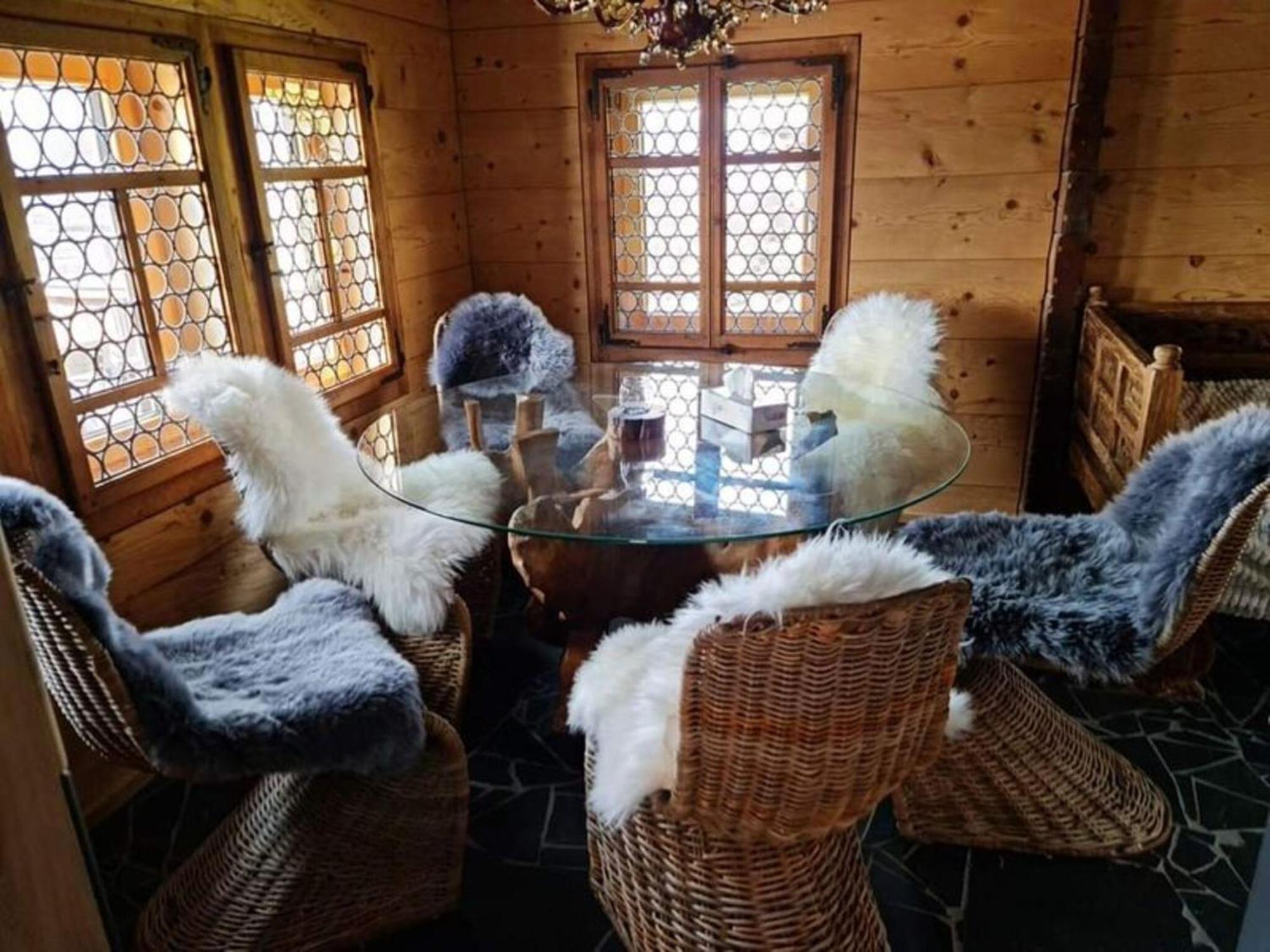 Chalet With View Of The Mountains And The Thun Lake Зігрісвіль Екстер'єр фото