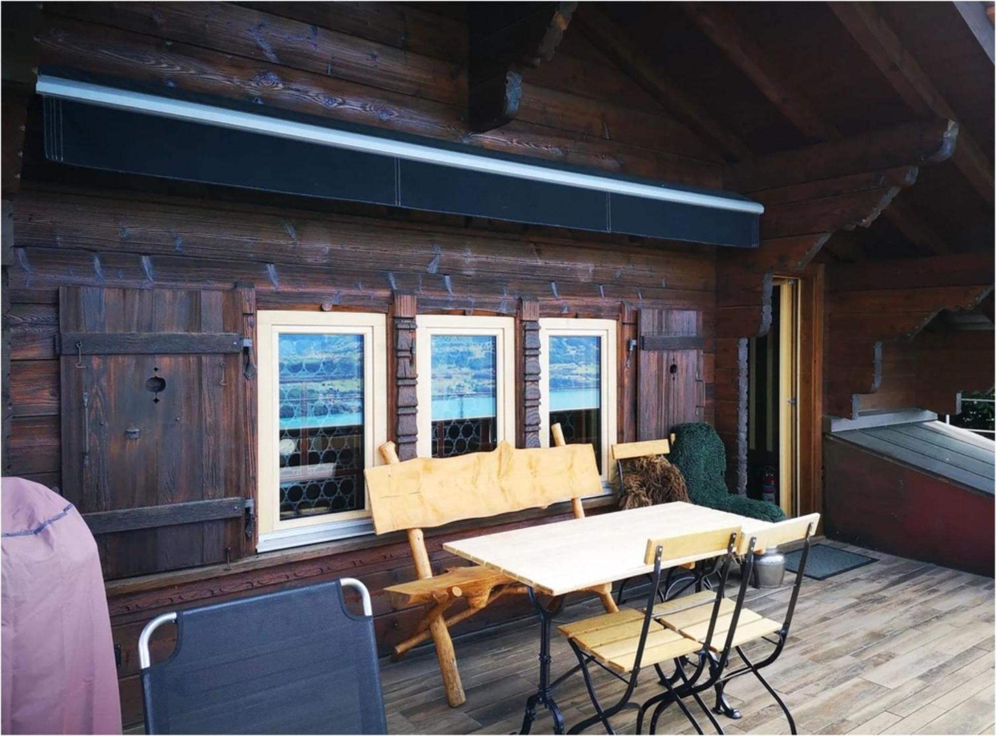 Chalet With View Of The Mountains And The Thun Lake Зігрісвіль Екстер'єр фото